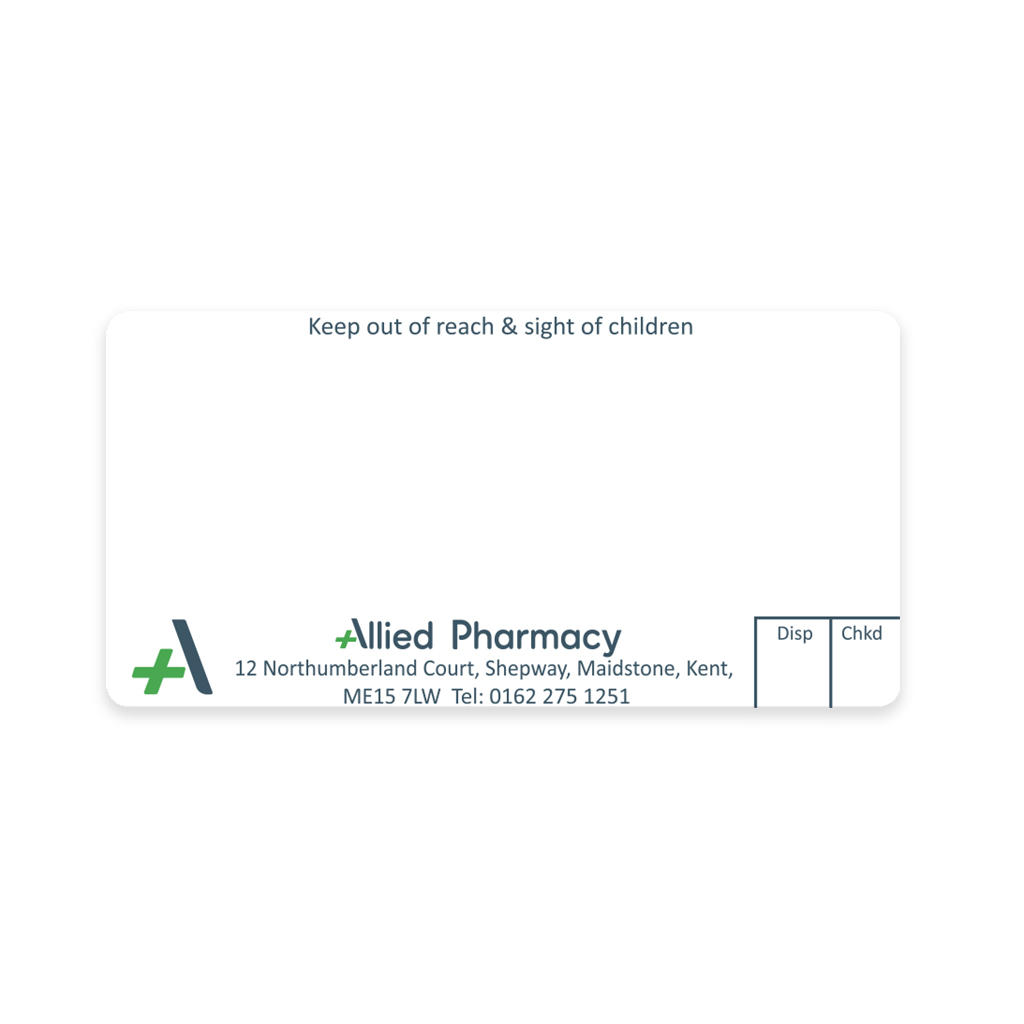 Allied Shepway Dispensing Labels | EMT Healthcare